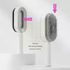 Image of Self Cleaning Hair Brush For Women Massage Scalp Promote Blood Circulation Anti Hair Loss 3D Hair Growth Comb Hairbrush Self-Cleaning Hair Brush   3D Air Cushion Massager Brush   Airbag Massage Comb B Shopping111