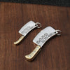 Image of Retro Personalized Financial Knife Pendant Shopping