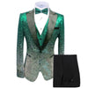 Image of Sequin Men's Suit Three Piece Set Shopping