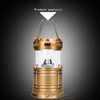 Image of new solar charging type multifunctional telescopic camping lantern lantern outdoor camping tent lamp Shopping