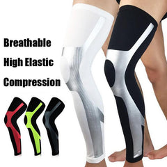 1Pc Unisex Compression Cycling Leg Warmer Leggings Running Tights Sport Leg Sleeve Soccer Basketball Knee Pad Football Shinguard Shopping