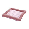 Image of Pet Cooling Pad Bed For Dogs Cats Puppy Kitten Cool Mat Pet Blanket Ice Silk Material Soft For Summer Sleeping Pink Blue Breathable Shopping