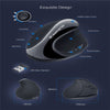 Image of 2.4G Vertical Ergonomic Optical Mouse 3 Adjustable DPI Level Shopping