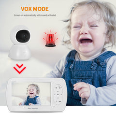 Baby Monitor Baby Monitor 4.3 Inch 1080P Shopping