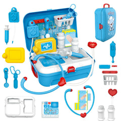 17PCS Children Pretend Play Doctor Toy Set Shopping