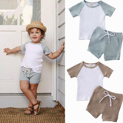 Shirt Shorts 2pcs For Baby Clothes Boy Kids Boys Clothing Shopping