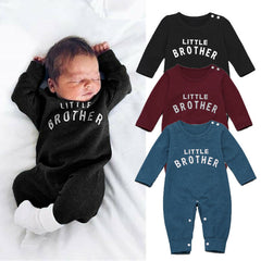 Male Alphabet Long Sleeved Romper Newborn Baby Jumpsuit Female Baby Casual Romper Shopping