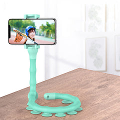 Lazy Bracket Mobile Phone Holder Worm Flexible Phone Suction Cup Stand for Home Wall Desktop Bicycle Shopping111