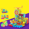 Image of Electric Gears 3D Model Building Kits Plastic Brick Blocks Educational Toys for Kids Shopping