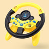 Image of Eletric Simulation Steering Wheel Toy with Light Sound Kids Early Education Toy Shopping