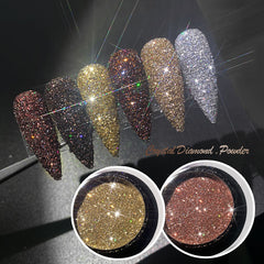 Glitter Flash Nails Crystal Diamond Powder Net Celebrity Vibrato Shopping111