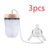 Image of Feeding Bottle Kids Cup Children Training Silicone Sippy Shopping