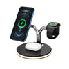 Image of 3 In 1 Magnetic Wireless Charger Stand Watch 15W Fast Charging Dock Station For Earbuds Pro Shopping111