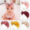 Image of Cute Baby Hat Newborn Soft Baby Girl Hat Turban Infant Toddler Baby Cap Bonnet Headwraps Shopping