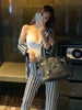 Image of Houndstooth Suit European And American New Lapel Jacquard High Quality Suit Spring And Summer Ladies Shopping