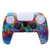 Image of PS5 Protective Silicone Case Skin for DualSense Wireless Controller Thumb Grips Gel Rubber Cover Shopping