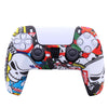 Image of PS5 Protective Silicone Case Skin for DualSense Wireless Controller Thumb Grips Gel Rubber Cover Shopping