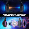 Image of ONIKUMA K10 PRO Gaming Headset Stereo Gaming Headphones for PS4 PS5 Xbox One with Mic Led Light Shopping