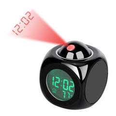 LED Projection Alarm Clock Report Clock Voice Report Clock Shopping