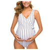 Image of New Sexy Ladies Pregnant Women One-Piece European And American Sexy Swimwear Swimwear Wholesale Shopping