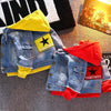 Image of Boys Denim Jacket Spring And Autumn New Children'S Jacket Tops Shopping