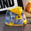 Image of Boys Denim Jacket Spring And Autumn New Children'S Jacket Tops Shopping