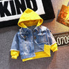 Image of Boys Denim Jacket Spring And Autumn New Children'S Jacket Tops Shopping