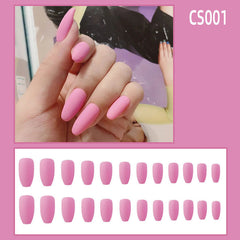 Fake Nails Wear Nails Autumn And Winter Frosted Personality Waterproof Ballet Nails Shopping111