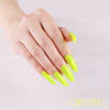 Image of Long Pointed False Nails Solid Color Nails Salon Nails Almond Nail Patches Finger Nails Shopping111