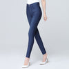 Image of Fashion Simple Ladies Ice Silk Soft Jeans Shopping