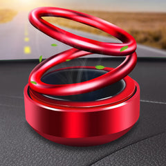 Solar Auto Rotation Car Air Freshener Perfume Seat Shopping