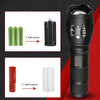 Image of Strong Light Flashlight Special Forces Rechargeable Home Self-Defense Waterproof Riding Mini Camping Premium Super Bright Flashlight Shopping