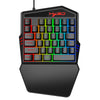 Image of Colorful One-Handed Gaming Keyboard Compact Shopping