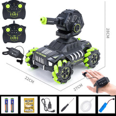 The Remote Control Tank Toy Car Can Be Charged By Launching Water Bombs Shopping