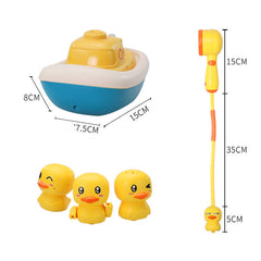 Baby Plastic Bathroom Toy Sprinkler Accessories Electric Duck Shower Ball For Bathtub Shopping