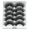 Image of Mink False Eyelashes 3D False Eyelashes Five Pairs Of Soft Cotton Stalk Eyelashes Shopping111