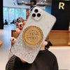 Image of 3D Diamond Dollar Turnplate Phone Case Luxury Designer Shopping111