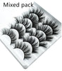 Image of Mink False Eyelashes 3D False Eyelashes Five Pairs Of Soft Cotton Stalk Eyelashes Shopping111