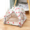 Image of Cat Tent Cat Cat House Enclosed Pet Bed Shopping