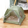 Image of Cat Tent Cat Cat House Enclosed Pet Bed Shopping