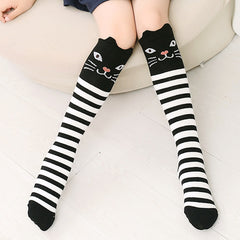 Fashionable And Cute Girl Cotton Stockings Shopping