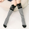 Image of Fashionable And Cute Girl Cotton Stockings Shopping