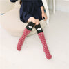 Image of Fashionable And Cute Girl Cotton Stockings Shopping