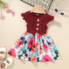 Image of Toddler Kids Baby Girls Clothes Summer Girls Dress Shopping