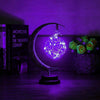 Image of Led Moon Light Wrought Iron Ornament Light Star Shape Copper Wire Light Decorative Light USB Battery Shopping