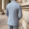 Image of Mr. Lu San's Italian Naples Gun Collar High-end Suit Shopping