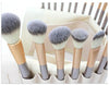 Image of Persian Make-up Brush Suit Rice White Make Up Brush, Champagne Color Brush Handle Make-up Brush Without Shopping111