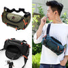 Image of Men's Multi-functional Shoulder Crossbody Outdoor Sports And Casual Biking Mountain Climbing Large Capacity Waist Bag Shopping