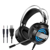 Image of Head-mounted wired Bluetooth gaming headset Shopping