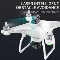 Laser Obstacle Avoidance 4K HD Three-axis Mechanical Gimbal Dual GPS Drone Shopping